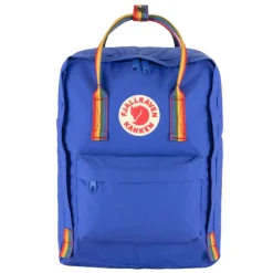 Outlet Fjallraven Kanken Rainbow cobalt blue