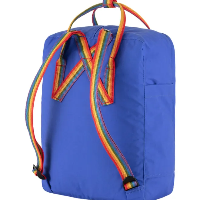 Outlet Fjallraven Kanken Rainbow cobalt blue