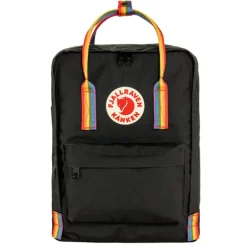 Sale Fjallraven Kanken Rainbow black-rainbow pattern
