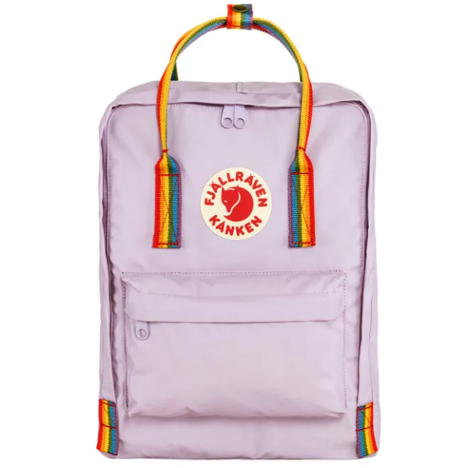 New Fjallraven Kanken Rainbow pastel lavender-rainbow