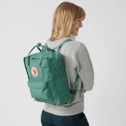 Clearance Fjallraven Kanken Rugzak sky blue-light oak