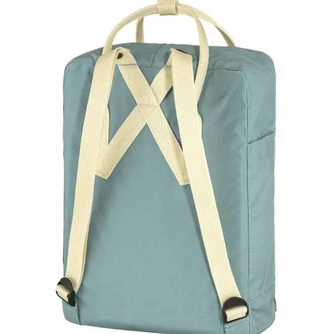 Clearance Fjallraven Kanken Rugzak sky blue-light oak