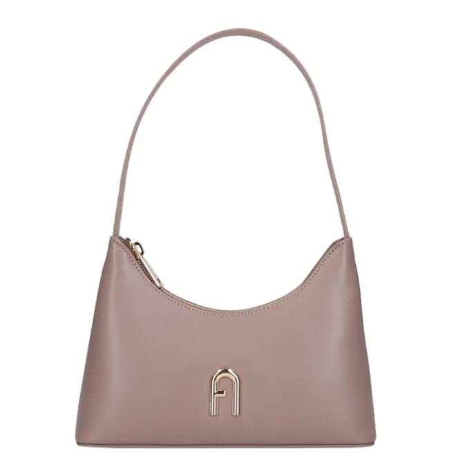 Online Furla Diamante Mini Shoulder Bag mauve