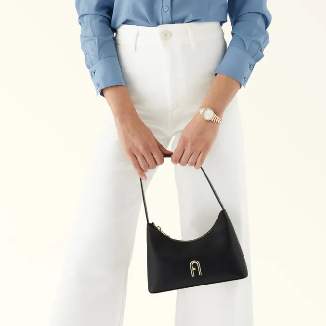 Online Furla Diamante Mini Shoulder Bag mauve