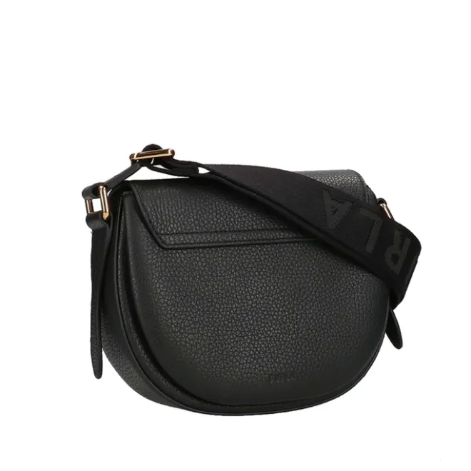New Furla Lotus Mini Crossbody nero-toni nero