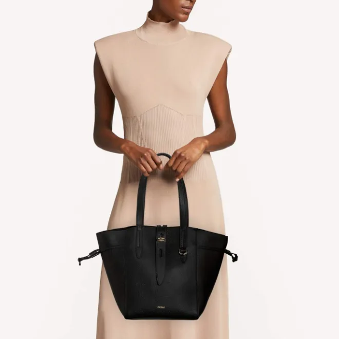 Hot Furla Net M Tote nero