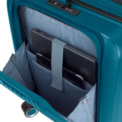 Outlet Gabol Brooklyn Cabin Trolley Front Pocket turquesa