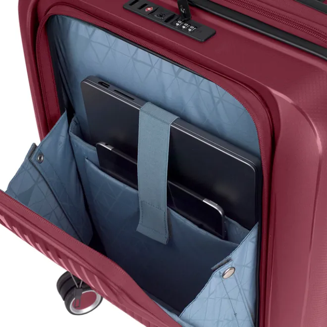 Sale Gabol Brooklyn Cabin Trolley Front Pocket burdeos