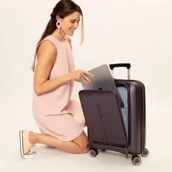 Sale Gabol Brooklyn Cabin Trolley Front Pocket burdeos