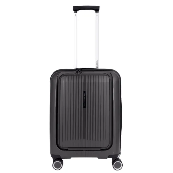 New Gabol Brooklyn Cabin Trolley Front Pocket gris
