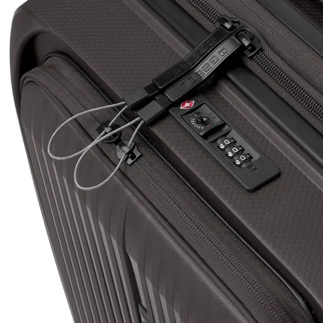 New Gabol Brooklyn Cabin Trolley Front Pocket gris