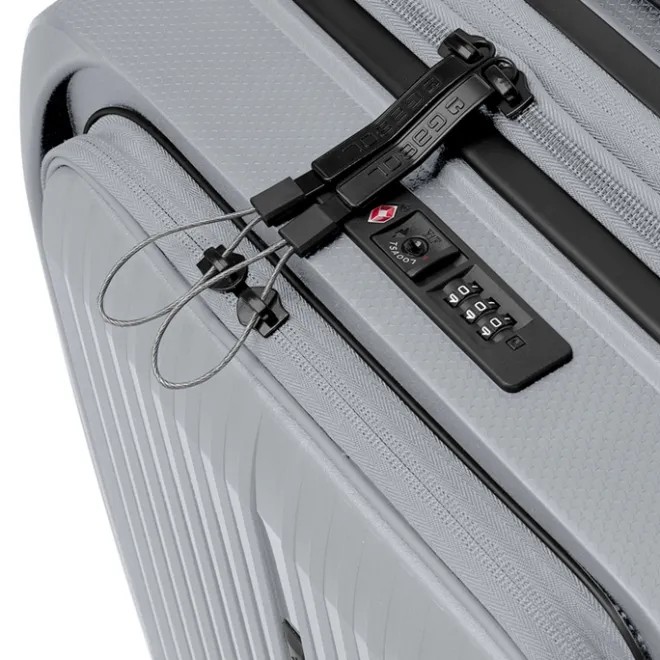 Online Gabol Brooklyn Cabin Trolley Front Pocket plata