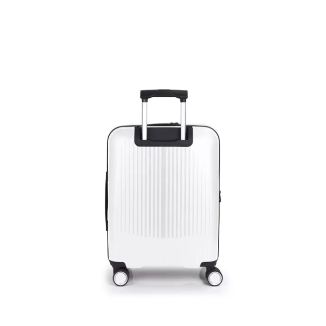 Outlet Gabol Brooklyn Cabin Trolley Front Pocket blanco