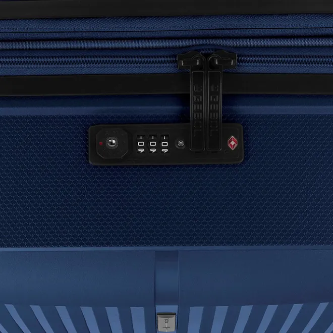 Clearance Gabol Brooklyn Cabin Trolley Expandable blue