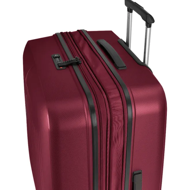 Discount Gabol Brooklyn Large Trolley Expandable burgundy