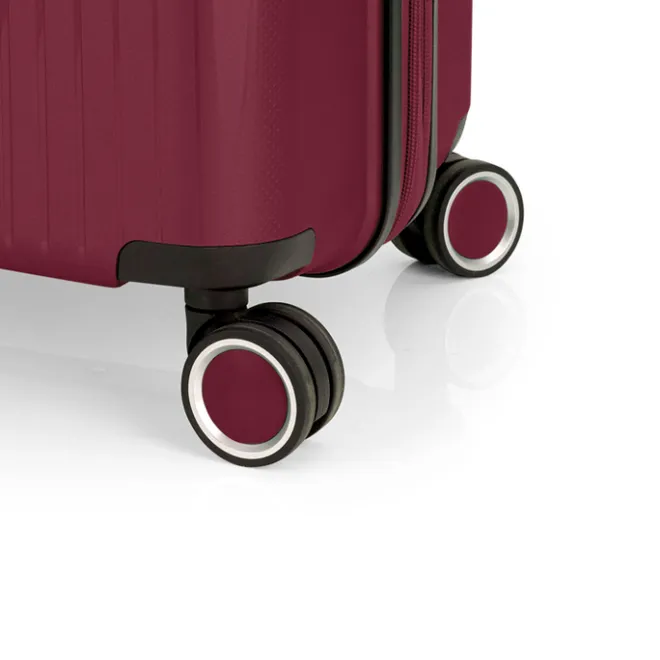Discount Gabol Brooklyn Large Trolley Expandable burgundy