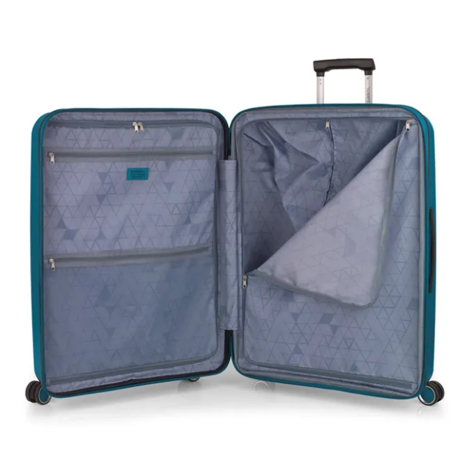 New Gabol Brooklyn Large Trolley Expandable turquoise
