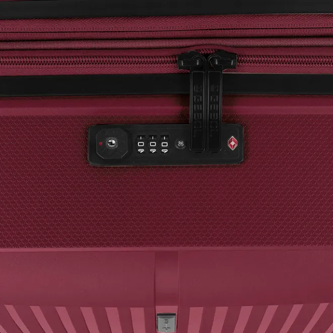 Sale Gabol Brooklyn Medium Trolley Expandable burgundy