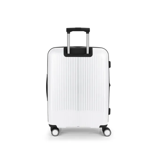Clearance Gabol Brooklyn Medium Trolley Expandable white