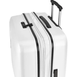 Clearance Gabol Brooklyn Medium Trolley Expandable white