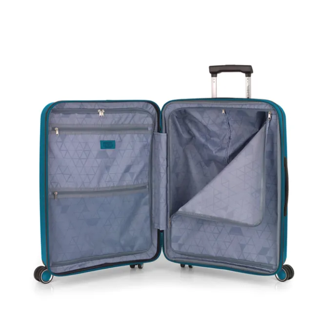 Hot Gabol Brooklyn Medium Trolley Expandable turquoise