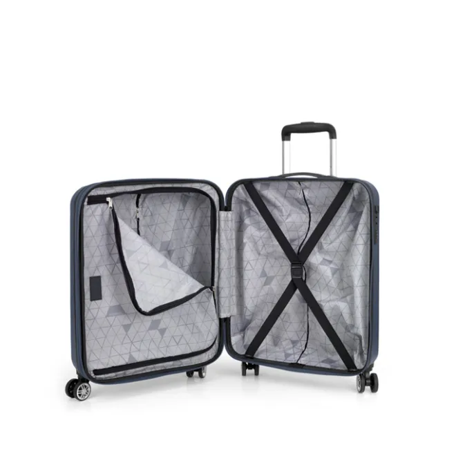 Outlet Gabol Future Plus Cabin Trolley azul marino