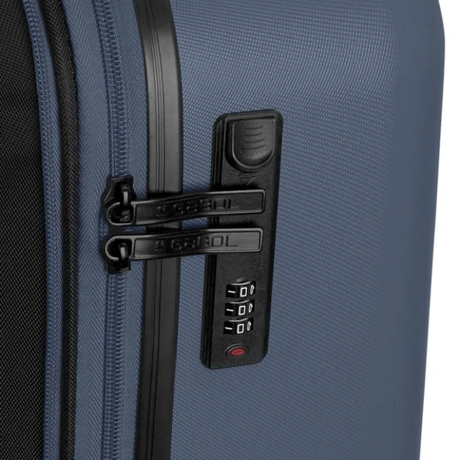 Outlet Gabol Future Plus Cabin Trolley azul marino