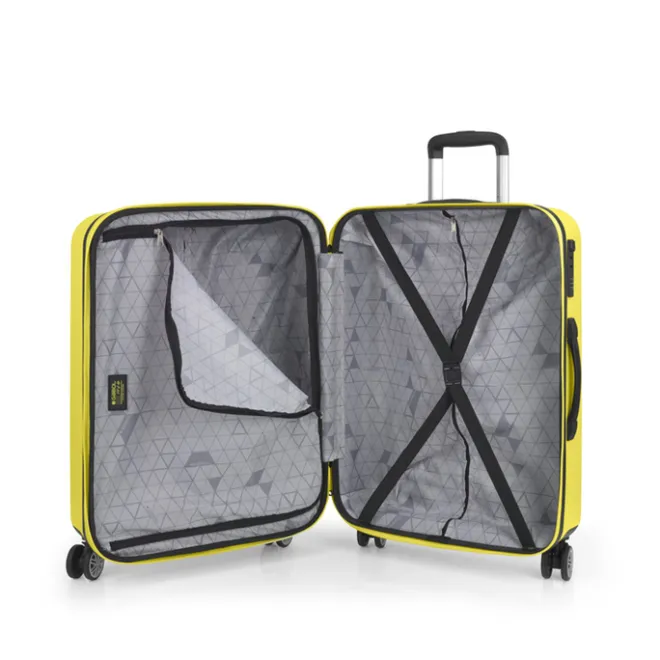 Discount Gabol Future Plus Trolley 66 amarilla
