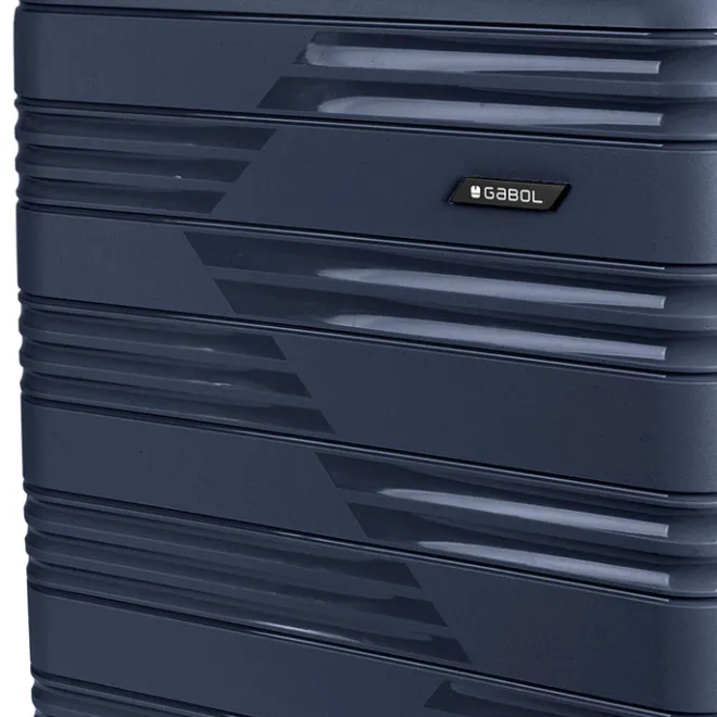 Hot Gabol Uyiko Medium Trolley navy blue