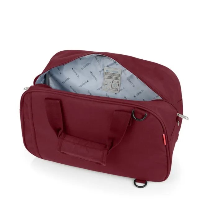 Outlet Gabol Week Eco Backpack Bag S burgoundy