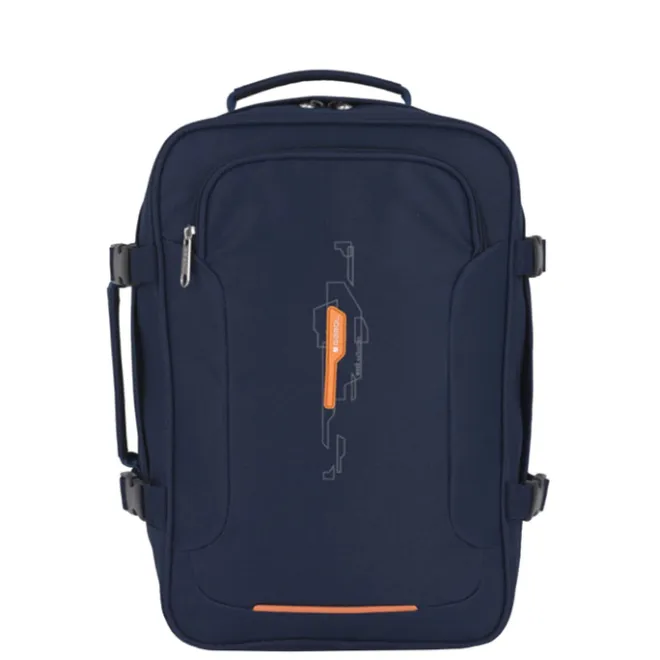 Clearance Gabol Week Eco Travel Backpack navy blue