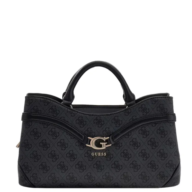 Guess Dea Girlfriend Satchel coal logo
