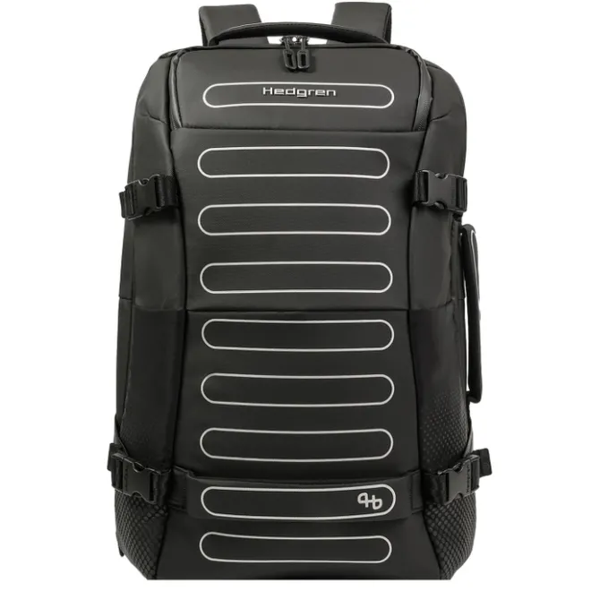 Sale Hedgren Comby Performance Trip Cabin Backpack L 15.6" Expandable black