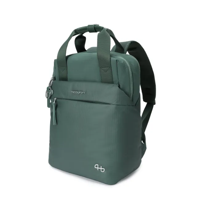 Outlet Hedgren Furo Rappu Laptop Backpack M 15.6" duck green