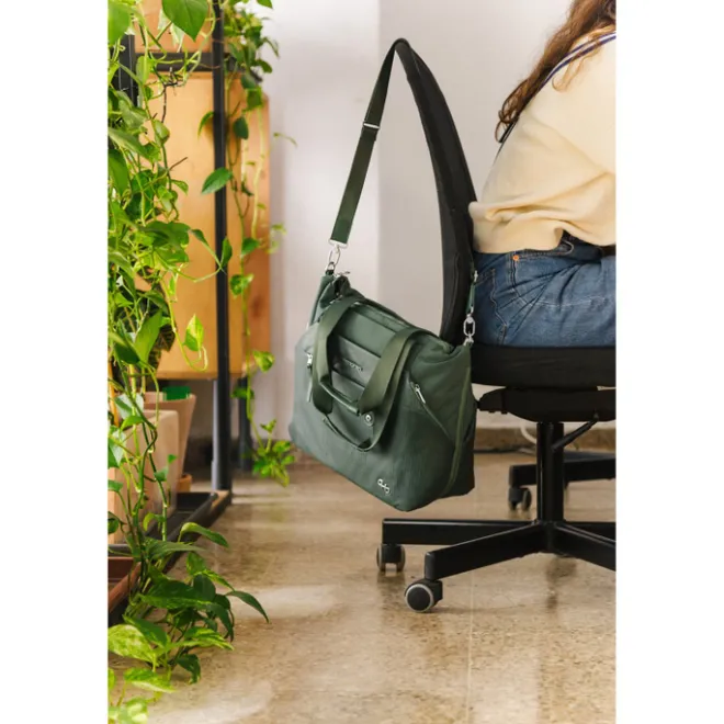 Best Hedgren Furo Ryoko Duffle S duck green