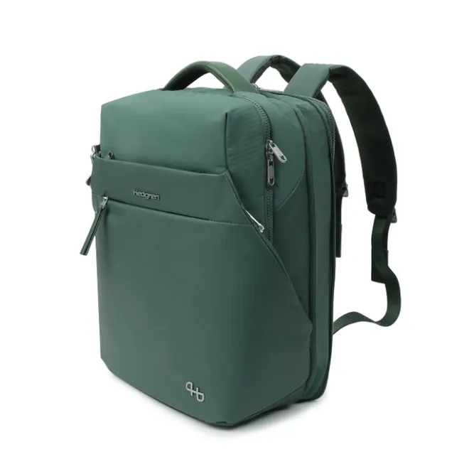 Best Hedgren Furo Tabi Cabin Laptop Backpack 15.6" duck green