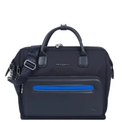 Discount Hedgren Galao RFID Briefcase 14" peacoat blue