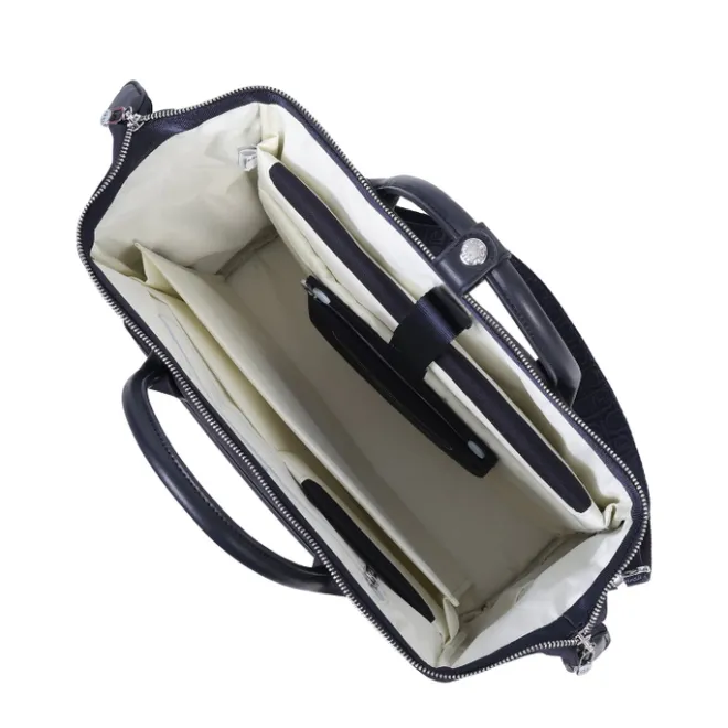 Discount Hedgren Galao RFID Briefcase 14" peacoat blue