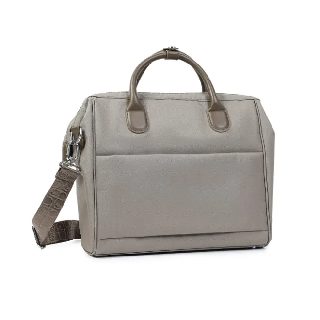 Hedgren Galao RFID Briefcase 14" vintage taupe