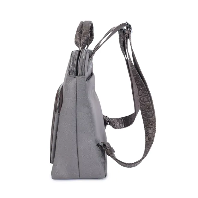 New Hedgren Latte RFID Backpack vintage taupe