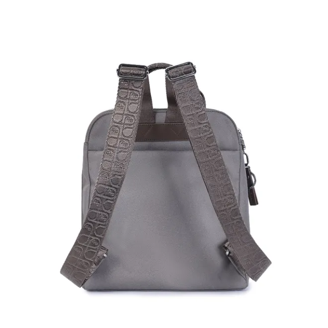 New Hedgren Latte RFID Backpack vintage taupe