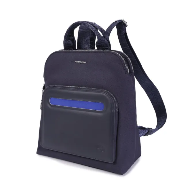Hot Hedgren Latte RFID Backpack peacoat blue
