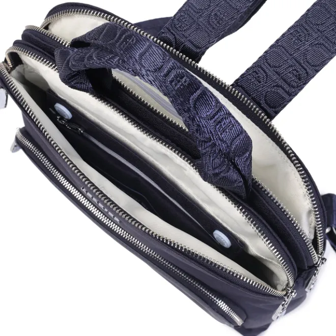 Hot Hedgren Latte RFID Backpack peacoat blue