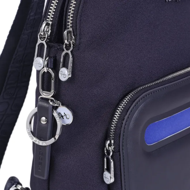 Hot Hedgren Latte RFID Backpack peacoat blue