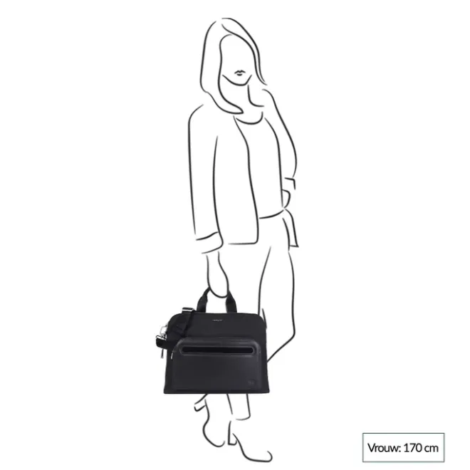Outlet Hedgren Lungo RFID Tote Bag peacoat blue