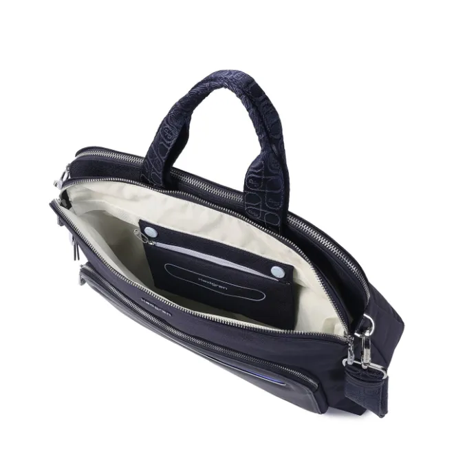 Outlet Hedgren Lungo RFID Tote Bag peacoat blue