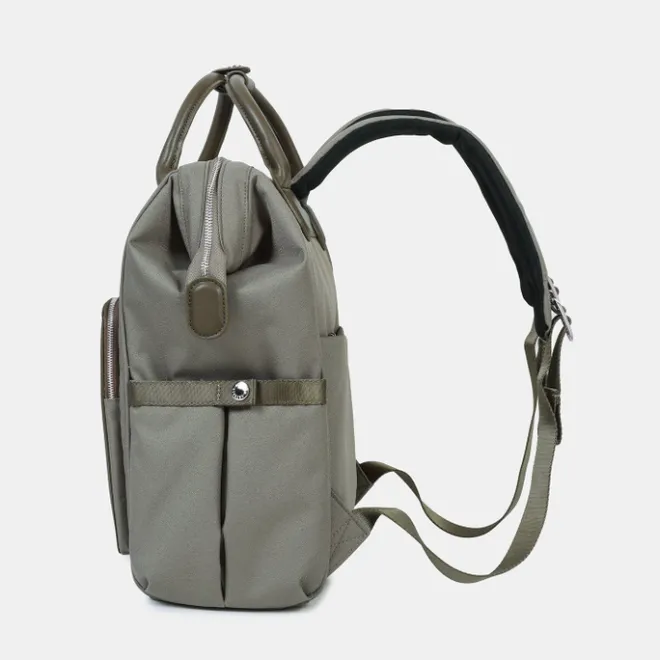 Sale Hedgren Moka RFID Backpack M 14" vintage taupe