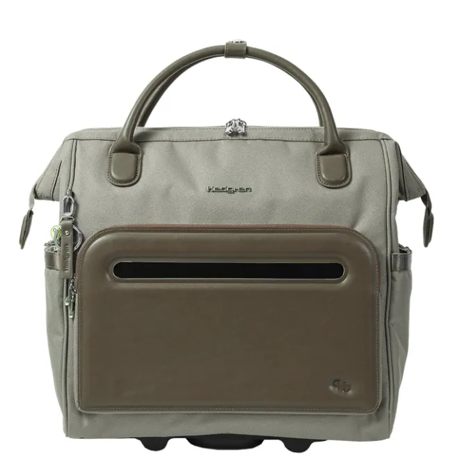 Sale Hedgren Venti RFID Rolling Tote 15.6" vintage taupe