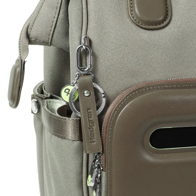 Sale Hedgren Venti RFID Rolling Tote 15.6" vintage taupe