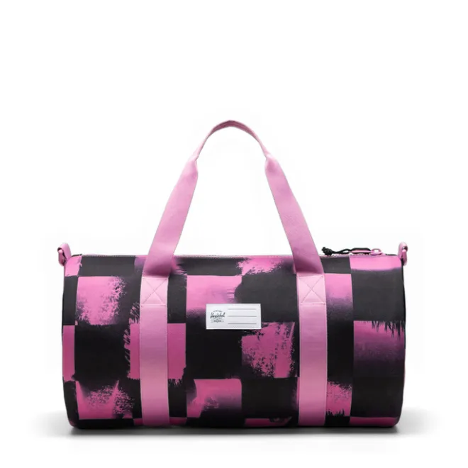 Outlet Herschel Supply Co. Classic Duffle Little Herschel stencil checker opera mauve